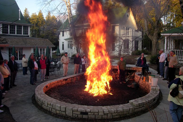 Fish Boil at White Gull Inn in Door County.