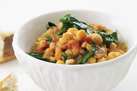 Chickpea and Spinach Stew