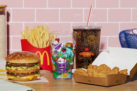 McDonald's Collector's Meal and cup.