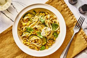 Summer Corn, Zucchini, and Ricotta Pasta